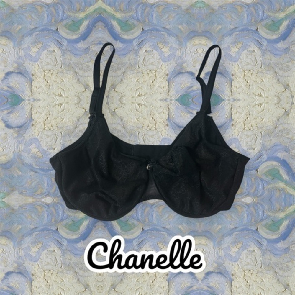 Chanelle Black Underwire Bra